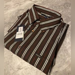 FACONNABLE - handsome pinstripe - Men’s Large